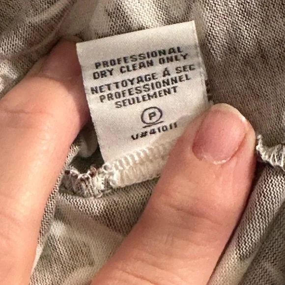 NWT Diane Von Furstenberg Reina Brown & White Floral Dress- Size 8 - Picture 9 of 10